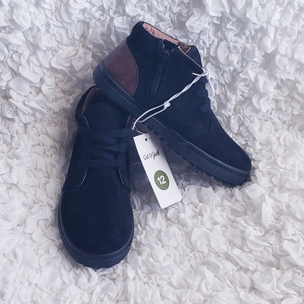 🆕️ Toddler Boy High Top Shoes Size 12 - Picture 2 of 5
